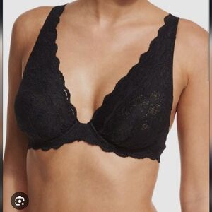 Cosabella Chocolate Brown Candie Lace Plunge Bra New With Tag